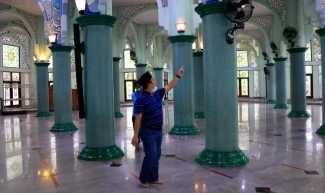 Persiapan Sholat Ied di Kota Tangerang, Wali Kota Cek Masjid dan sekolah