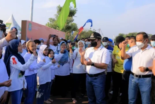 Hari Lingkungan Hidup, Arief Kembali Resmikan Car Free Day di Kota Tangerang