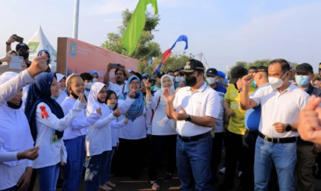 Hari Lingkungan Hidup, Arief Kembali Resmikan Car Free Day di Kota Tangerang