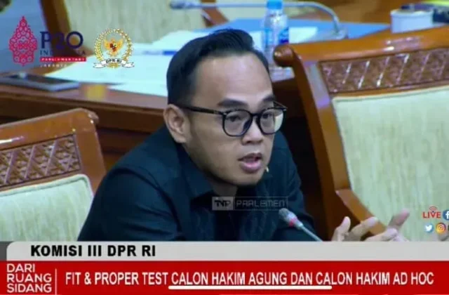 Anggota Komisi III DPR-RI Moh. Rano Alfath.