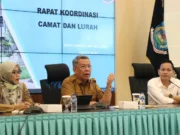 Gelar Rakor Camat dan Lurah se-Tangsel, Wali Kota Instruksikan untuk Benahi Data Pemilih