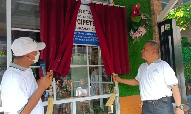 UMKM Cipete Ceria Resmikan Sekretariat