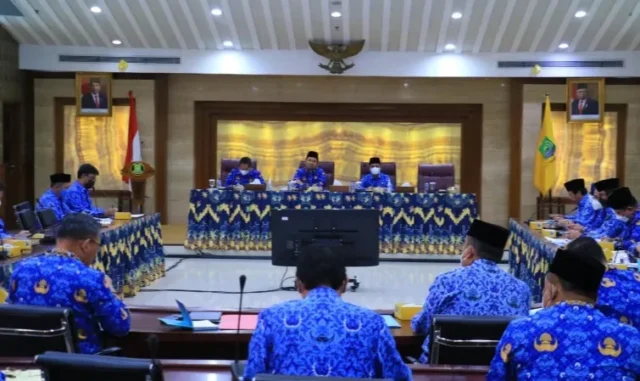 Evaluasi Pembangunan, Walkot Tangerang Tekankan Pentingnya Integrasi Data