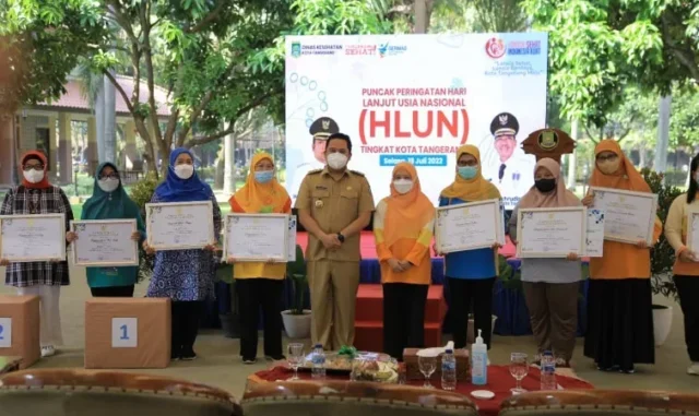 Hari Lanjut Usia Nasional, Pemkot Tangerang Launching Peri Lansia