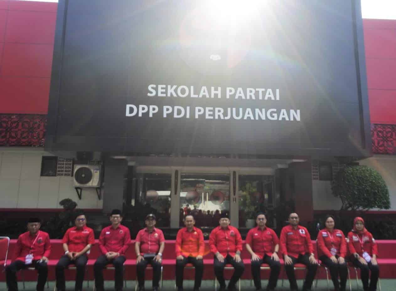 Ratusan Kader PDIP Kabupaten Tangerang Ikut Pendidikan Kader Pratama di DPP, Irvansyah : Membina Jadi Kader Berkualitas