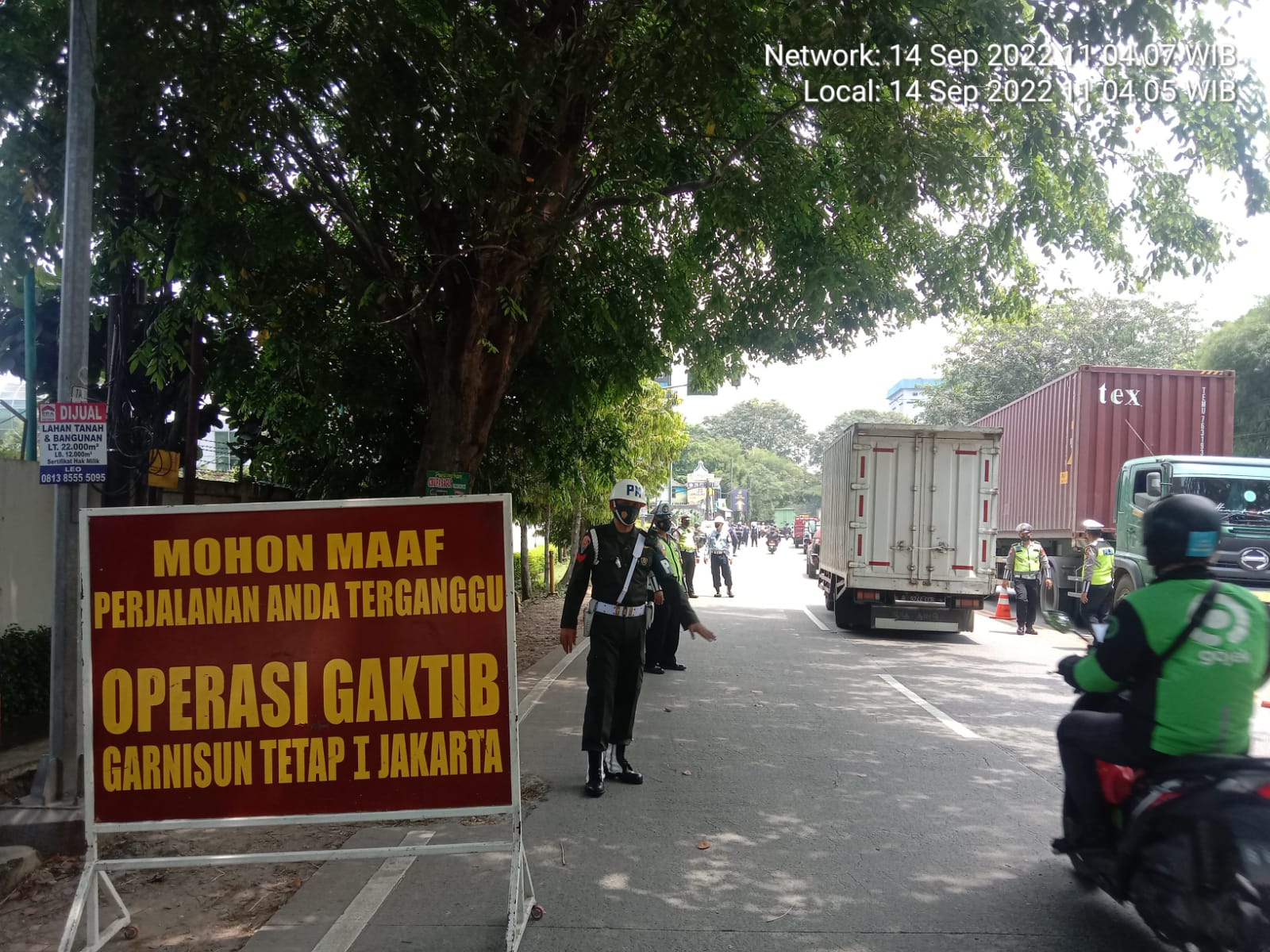 Kogartap 1 Jakarta Gelar Operasi Gaktib