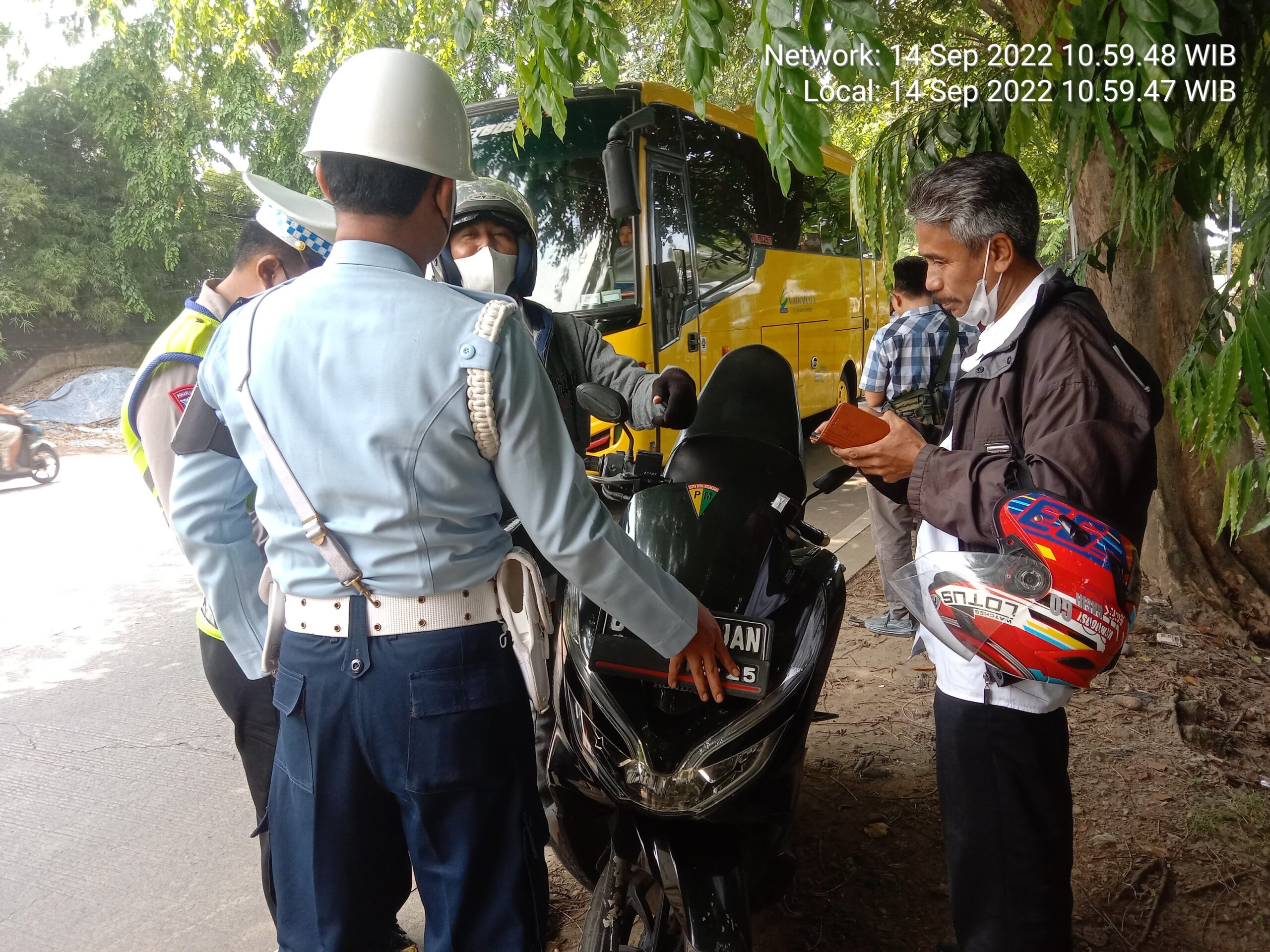 Kogartap 1 Jakarta Gelar Operasi Gaktib