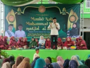 Ahyani Hadiri Peringatan Maulid Nabi Muhammad SAW di Sukabakti, Begini Pesannya