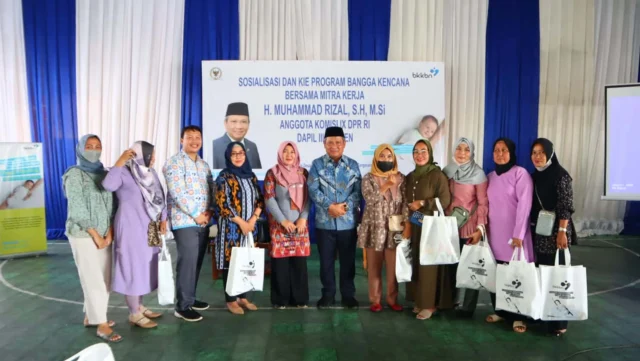 DPR RI Bersama BKKBN Sosialisasi KIE Program Bangga Kencana