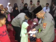 Silaturahmi Bersama TNI dan 3 Kecamatan, Polisi Jatiuwung Santuni Yatim-Piatu