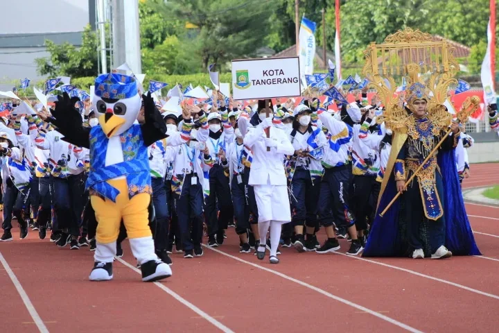 Sukses, Pembukaan Porprov ke- VI Banten di Kota Tangerang Tampilkan Ragam Budaya