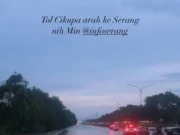 Tol Jakarta-Tangerang Banjir, Polisi Berlakukan Skema Pengalihan Lalu Lintas