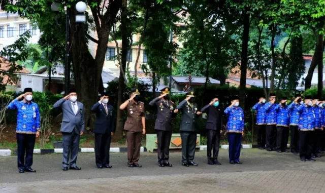 Forkopimda Tangerang Gelar Apel dan Tabur Bunga