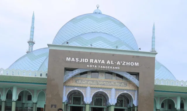 Masjid Raya Al Azhom Bakal Jadi Pusat Wisata Religi Kota Tangerang