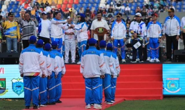 Sukses, Pembukaan Porprov ke- VI Banten di Kota Tangerang Tampilkan Ragam Budaya