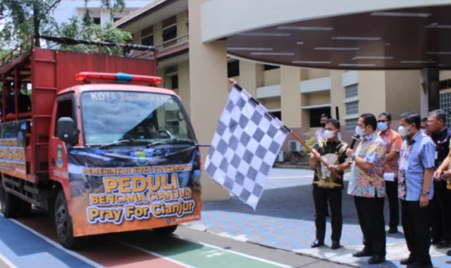 200 Juta dan 20 Personil BPBD Dikirim dari Kota Tangerang Untuk Cianjur