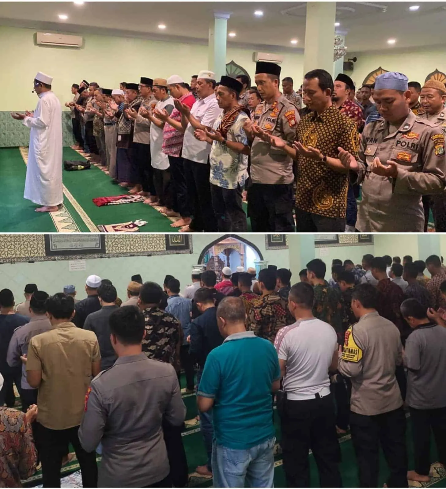 Polisi Tangerang Kota Gelar Doa dan Shalat Ghaib untuk Korban Gempa Cianjur