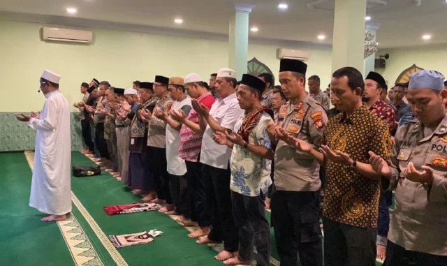 Polisi Tangerang Kota Gelar Doa dan Shalat Ghaib untuk Korban Gempa Cianjur