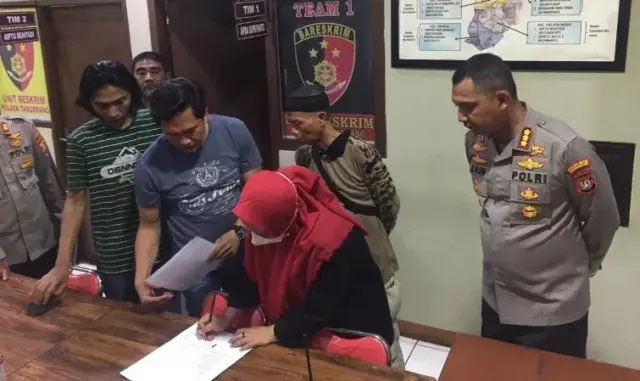 Kembalian Kurang, Ngamuk di SPBU Diamankan Polisi dan Berakhir Damai