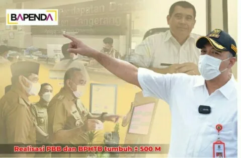 Realisasi PBB dan BPHTB Bapenda Kabupaten Tangerang Meningkat 24%