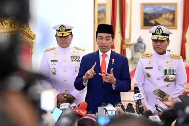 Lantik KSAL, Presiden Jokowi: Tingkatkan Kedaulatan Negara di Laut