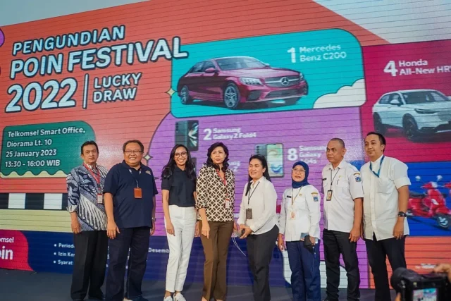 Telkomsel Umumkan Pemenang Poin Festival Lucky Draw 2022 Berhadiah 5 Mobil Mewah