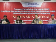 Gelar Seminar Nasional, Mahasiswa FISIP UMT Dalami Nilai-Nilai Pancasila