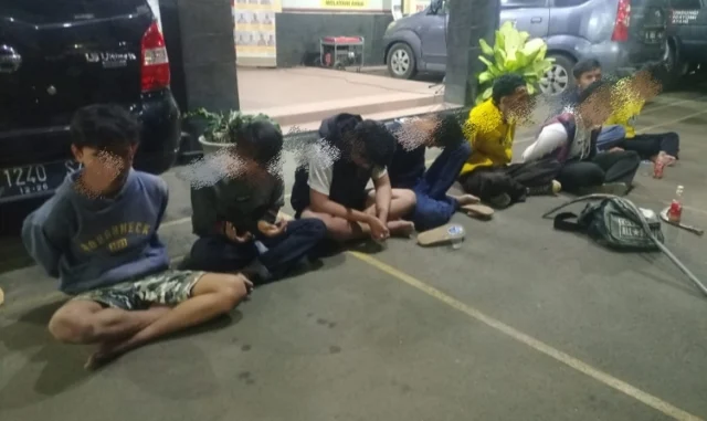 12 Remaja Hendak Tawuran di Cipondoh, Celurit Panjang berhasil Diamankan Polisi