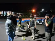 Satpol-PP kabupaten tangerang lakukan Sterilisasi tongkrongan muda-mudi di Area Puspem