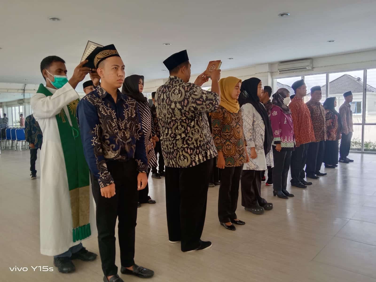 Ketua Panwaslu Lantik 29 PKD di Tiga Kecamatan