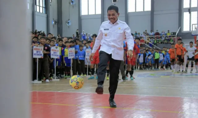 Rangkaian HUT Kota Tangerang ke-30, Ratusan Pelajar Ikuti Turnamen Futsal