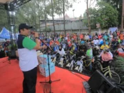 Berhadiah Umrah, Ribuan Warga Ikuti Fun Bike HUT Kota Tangerang Ke-30