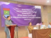 Sekda Buka Seleksi Manajerial Dan Sosial Kultur Melalui CAT