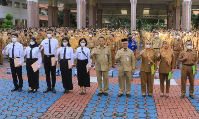 877 ASN Kota Tangerang Terima SK, Dipinta Layani Masyarakat Dengan Baik