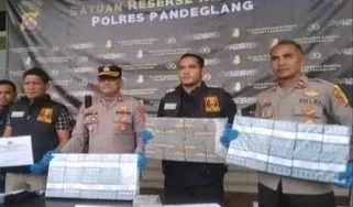 Polres Pandeglang Sita Anggaran Dugaan Korupsi Kredit Fiktif di Bank BJB Cabang Labuan