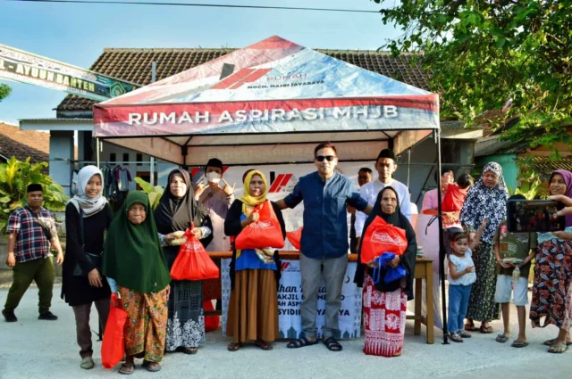 Rumah Aspirasi MHJB Safari Ramadhan, Berbagi ke Masyarakat Kabupaten Lebak