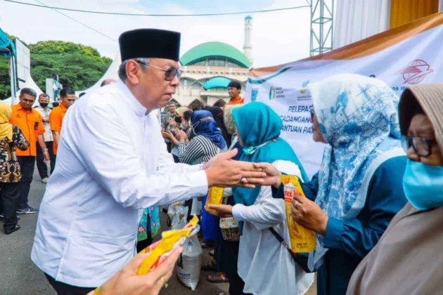 Buka Bazar Ramadan di Pamulang, Benyamin Langkah Pemkot Kendalikan Inflasi