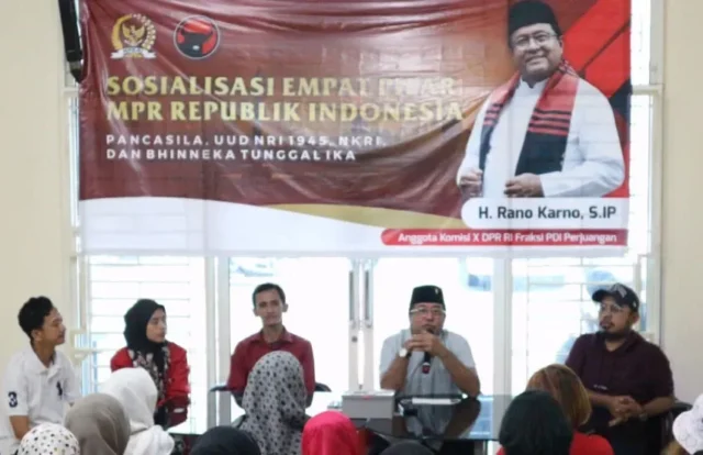 Sosialisasi 4 Pilar MPR-RI, Rano Karno: Pembangunan harus Berlandaskan Pancasila