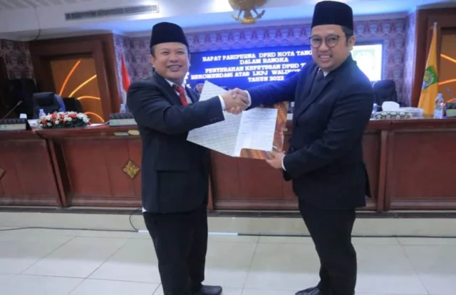 Wali Kota Terima Rekomendasi DPRD Kota Tangerang atas LKPJ Tahun 2022