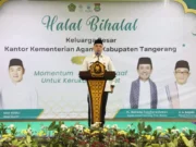 Bupati Zaki Hadiri Halal Bihalal Dengan Jajaran Kemenag