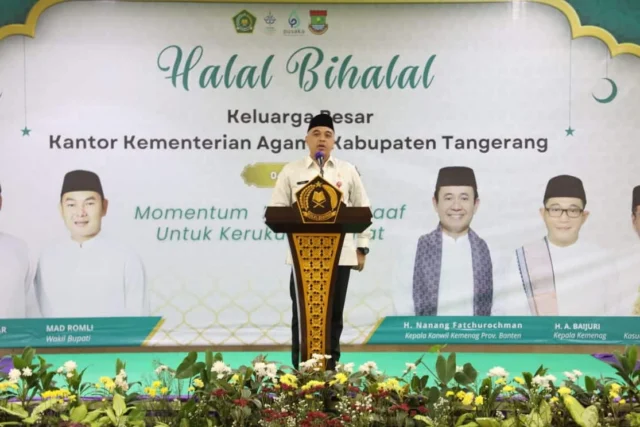 Bupati Zaki Hadiri Halal Bihalal Dengan Jajaran Kemenag