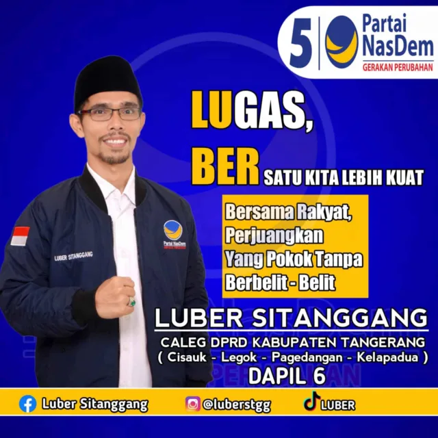 Maju Sebagai Caleg dari Partai Nasdem, Inilah Visi Misi Luber Sitanggang