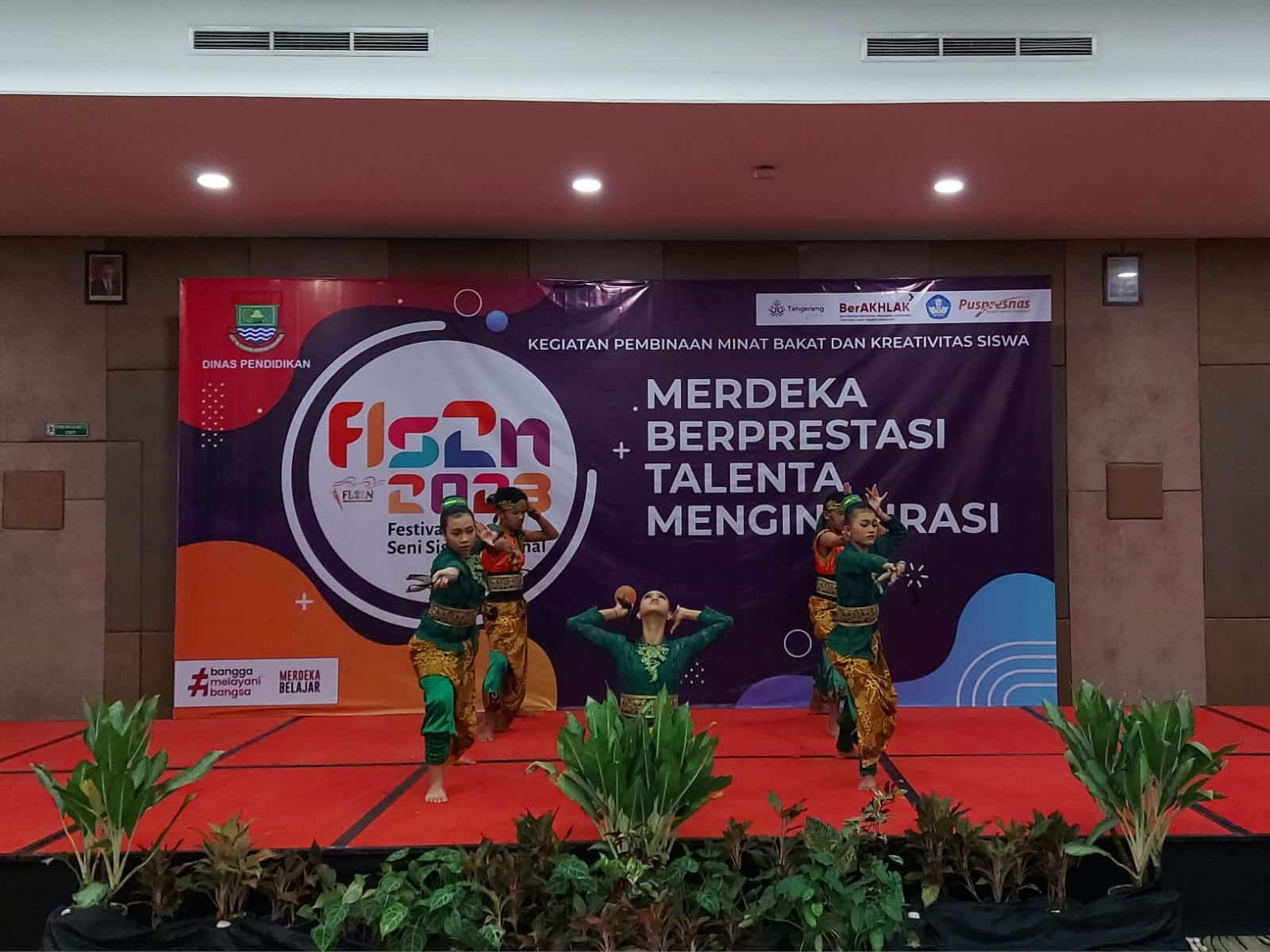 Sebanyak 349 Siswa SD Kabupaten Tangerang Asah Bakat dan Talenta di Ajang Festival Seni