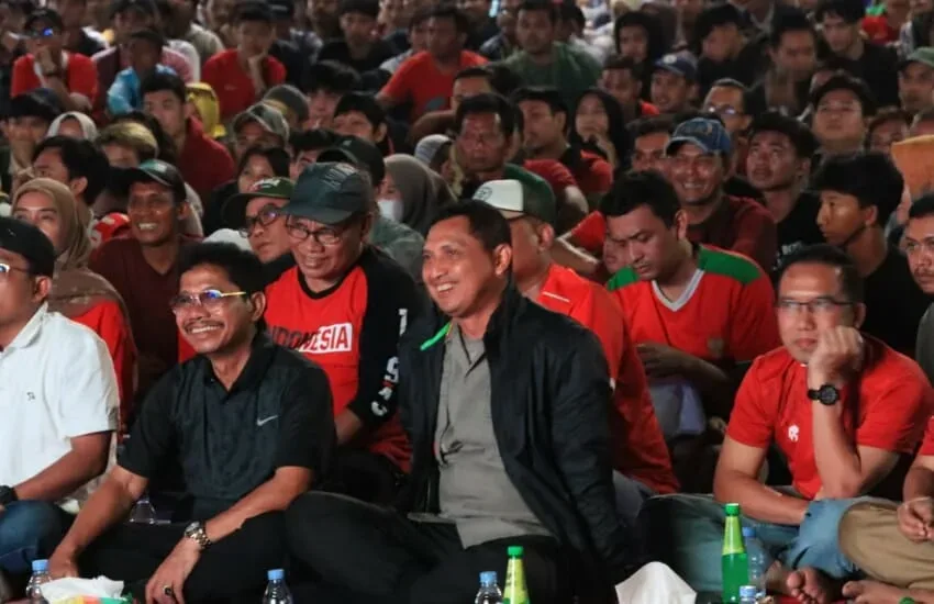 Ribuan Warga Tangerang Nobar Indonesia Raih Medali Emas Sea Games 2023