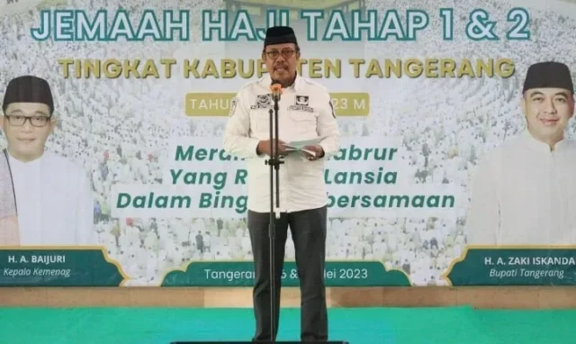 132 Jamaah Asal Kabupaten Tangerang Dibekali Manasik Haji Ramah Lansia