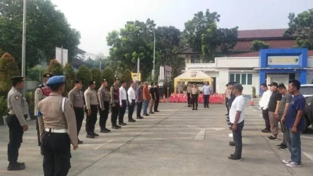 Apel Serah Terima Sat Intelkam Polresta Tangerang Guna Terima informasi pelaksanaan tugas, Foto. (Istimewa)