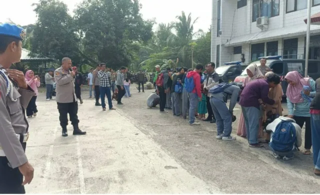 Polisi Pulangkan 19 Pelajar Terduga Pelaku Tawuran ke Orang tuanya