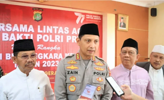 Kapolres Doa Bersama Lintas Agama 'Polri Presisi untuk Negeri' di Kota Tangerang