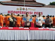 Beraksi di 400 TKP, 28 Pelaku Curanmor Dibekuk Polres Metro Tangerang Kota