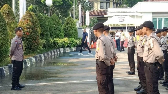 Brigadir Baru Purwanto Pimpin Apel Siswa Latja, Foto. (Istimewa)